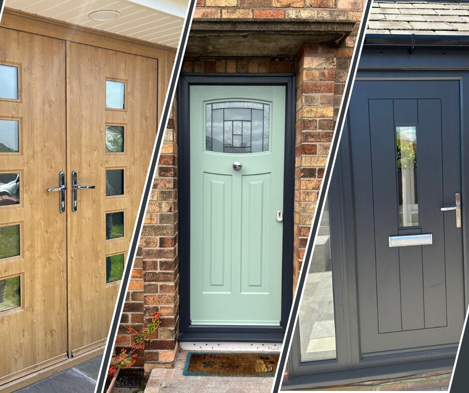 3 Rockdoors demonstrating Front door colours