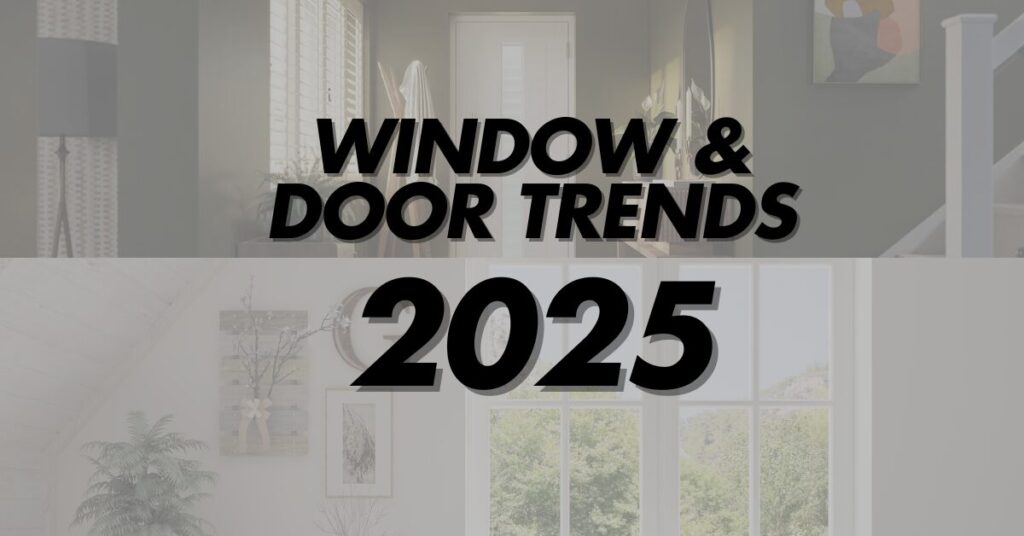 Title image for Window and door trends 2025